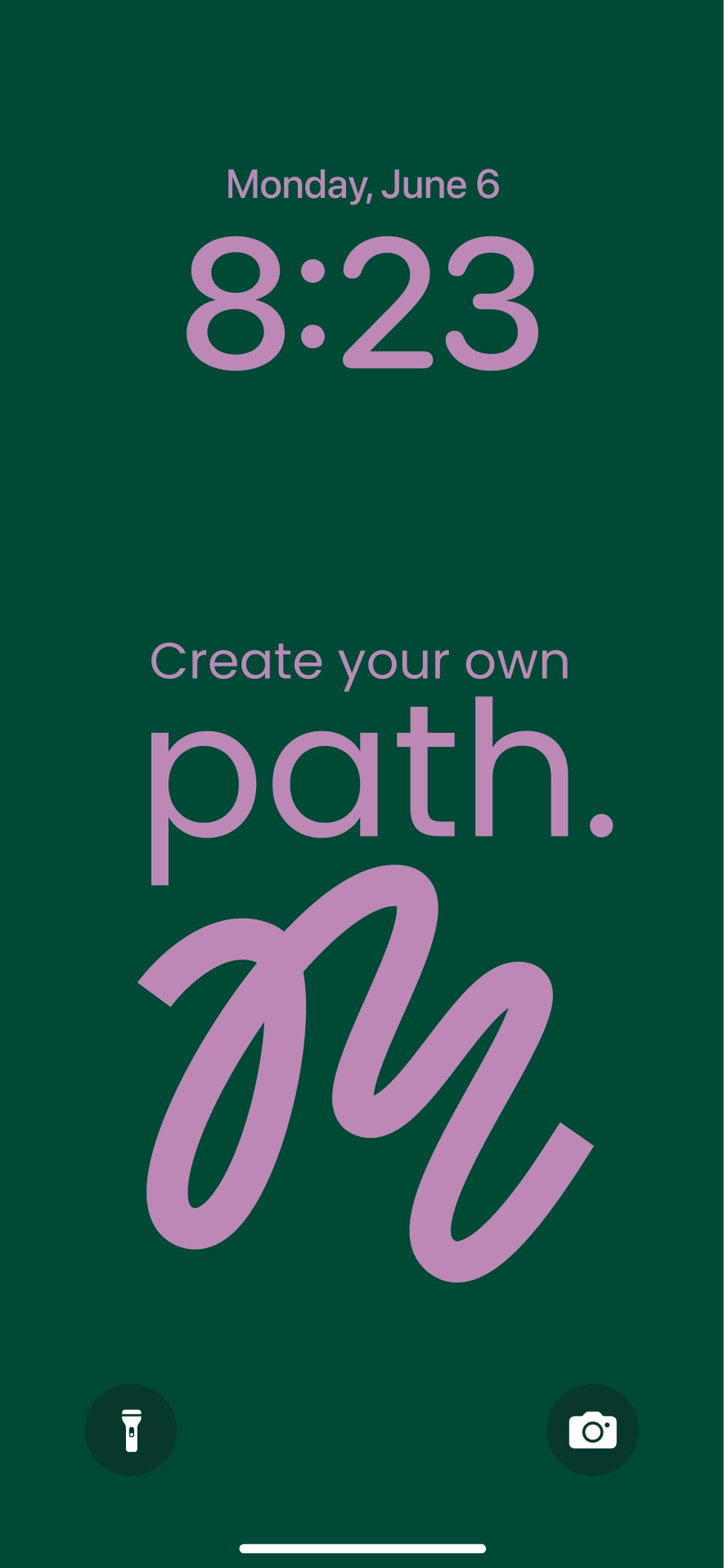 Create your own path