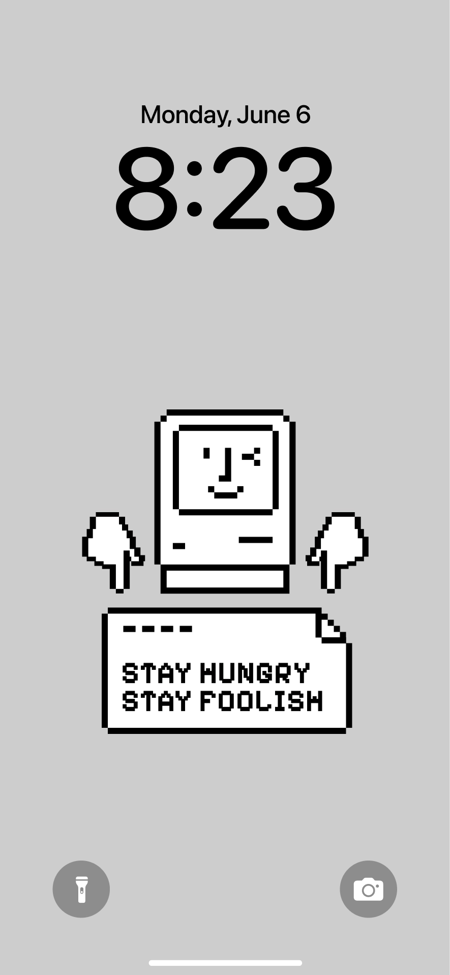 STAY HUNGRY STAY FOOLISH