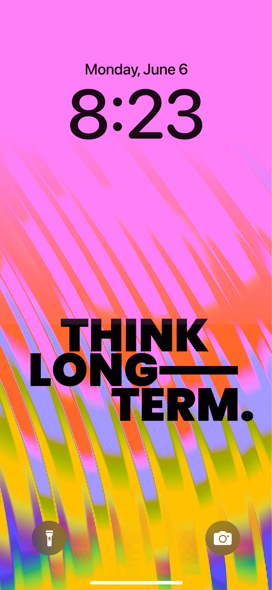 Think long term